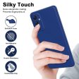 Samsung Galaxy A35 (5G) Mat Fleksibelt Plastik Cover - Blå Online Sale