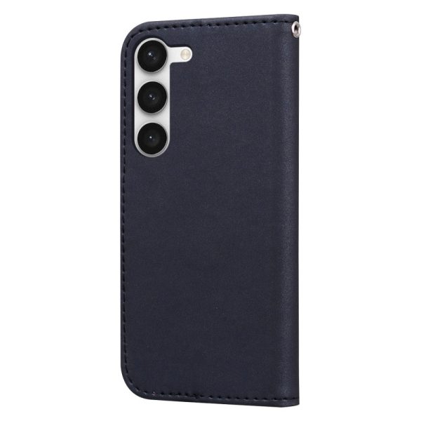 Samsung Galaxy S24+ (Plus) Flip Cover m. Kortholder   Ståfunktion   Strop - Sort (Panda) Online Sale