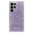 Samsung Galaxy S24 Ultra Glitter Cover - Lilla Online