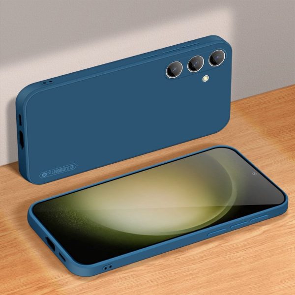 Samsung Galaxy S24+ (Plus) Pinwuyo Silikone Cover - Blå Online Sale