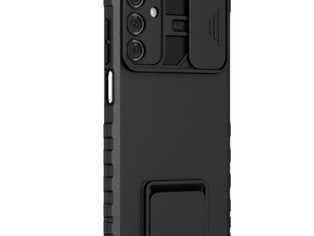 Samsung Galaxy A15 (5G)   A15 Håndværker Cover m. Kickstand & Cam Slider - Sort Online Sale