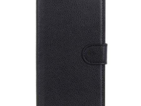 OnePlus 12 Litchi Læder Cover m. Pung - Sort Hot on Sale