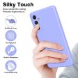 Samsung Galaxy A35 (5G) Mat Fleksibelt Plastik Cover - Lilla Sale