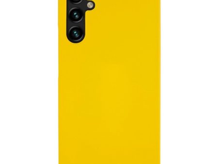 Samsung Galaxy S24+ (Plus) Hårdt Plastik Cover - Gul For Cheap