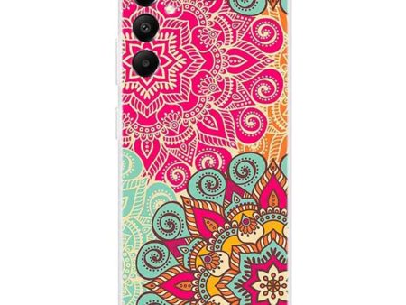 Samsung Galaxy A05s Fleksibel Plastik Cover m. Motiv - Blomster Doodle Supply