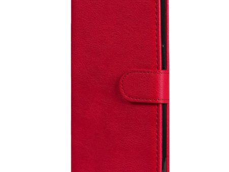 Xiaomi Poco C65   Redmi 13C Læder Cover m. Pung og Strop - Rød Online Sale