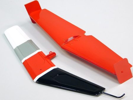 Roban 500 Size MD-500E Police Red Tail Fin Set For Cheap