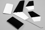 Roban 500 Size Airwolf Tail Wing and Fin Set Online Sale