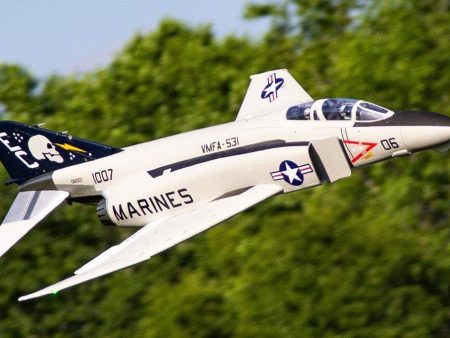 Freewing F-4 Phantom II  Ghost Grey  Ultra Performance 8S 90mm EDF Jet - PNP Online Hot Sale