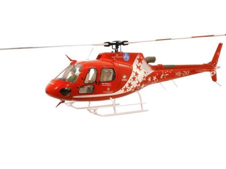 Roban AS350 Air Zermatt 700 Size Scale Helicopter - ARF For Cheap