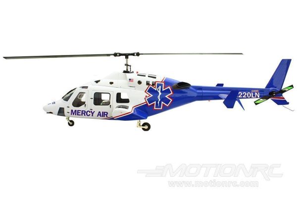 Roban B222 Mercy Air Medic 800 Size Scale Helicopter - ARF Online now