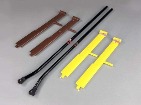 Roban 800 Size MD-500D Magnum PI Carbon Landing Gear Set Supply