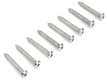 Du-Bro #6 x 25.4mm   1  Button Head Sheet Metal Screws (8 Pack) Supply