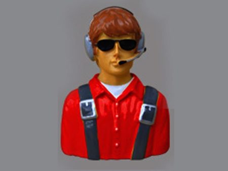 Black Horse 1950mm Piper Cub Painted Pilot Online Hot Sale