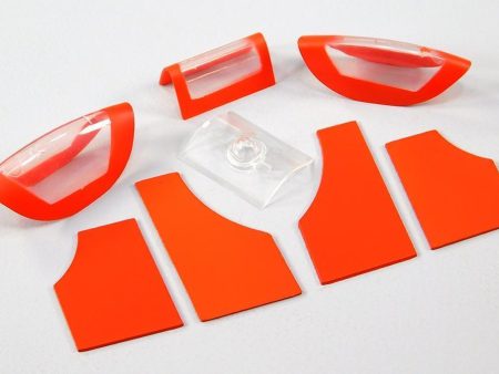 Freewing 80mm EDF Avanti S Red Plastic Parts Set C - Red Online Sale