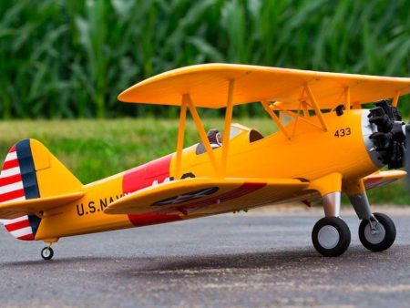 E-flite PT-17 BNF Basic with AS3X® 1.1m (44.6 ) Wingspan - BNF For Discount