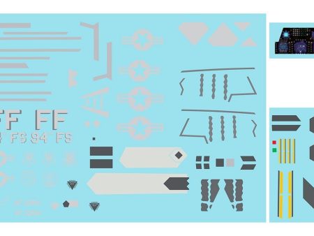 Freewing 90mm EDF F-22 Raptor Decal Sheet Online