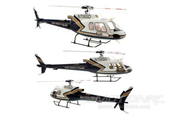 Roban AS350 San Diego Police 700 Size Helicopter - ARF Online now