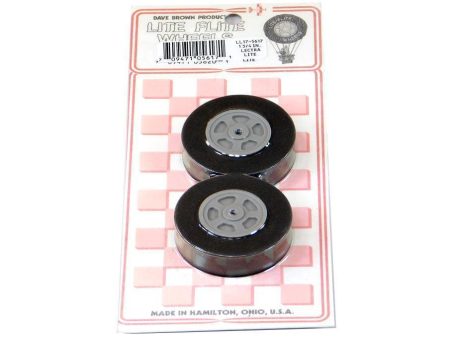 Dave Brown 44.4mm (1.75 ) x 12.7mm EVA Foam Lectra Lite Flite Wheels for 3.2mm Axle (2 Pack) Hot on Sale