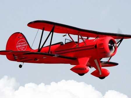 Dynam Waco Red 1270mm (50 ) Wingspan - PNP - (OPEN BOX) For Discount