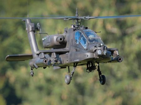 Roban AH-64 Apache Green 700 Size Scale Helicopter - ARF Online Sale