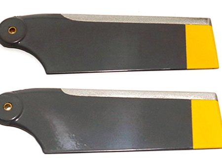 Roban 700 800 Size AS350 Tail Blade Set, 2B Black Cheap