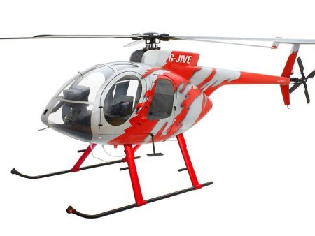 Roban MD-500E G-Jive Red 700 Size Helicopter Scale Conversion - KIT Online Sale