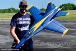 Freewing F A-18C Hornet Blue Angels High Performance 90mm EDF Jet - PNP Hot on Sale