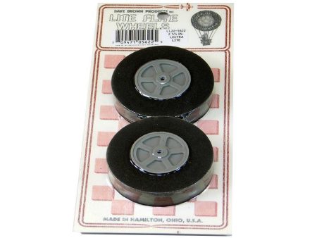 Dave Brown 57.1mm (2.25 ) x 12.7mm EVA Foam Lectra Lite Flite Wheels for 3.2mm Axle (2 Pack) Online