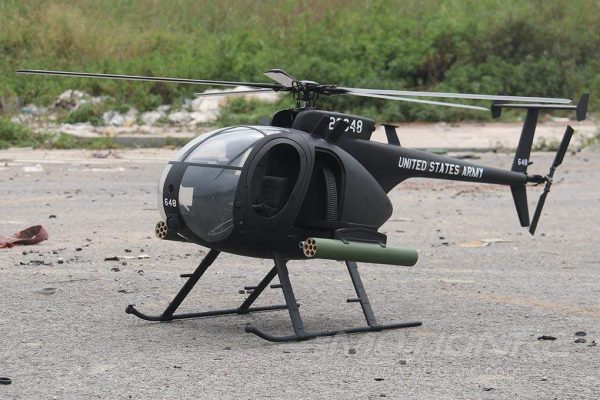 Roban AH-6 Little Bird 800 Size Scale Helicopter - ARF Hot on Sale