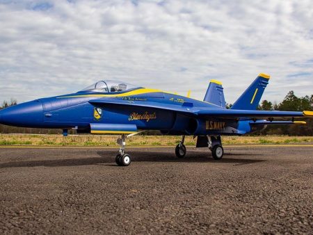 Freewing F A-18C Hornet Blue Angels High Performance 90mm EDF Jet - PNP Hot on Sale