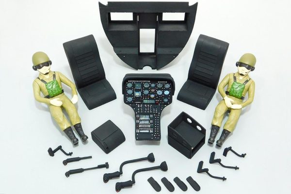 Roban 600 Size MD-500E Complete Cockpit Set Hot on Sale