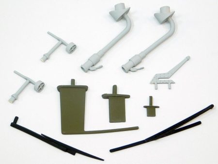 Roban 700 Size Grey AH-64 Apache Scale Parts Set Online Sale