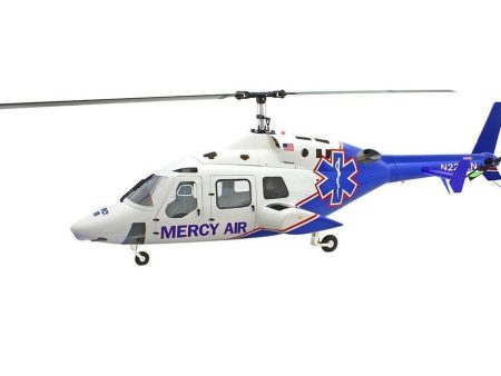 Roban B222 Mercy Air Medic 800 Size Scale Helicopter - ARF Online now