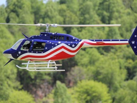 Roban B206 Stars and Stripes 700 Size Helicopter Scale Conversion - KIT Online now