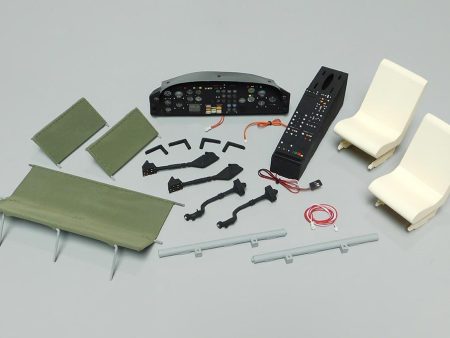 Roban 800 Size UH-1N Marines Complete Cockpit Set Online now