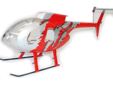 Roban MD-500E G-Jive Red 500 Size Helicopter Scale Conversion - KIT For Cheap