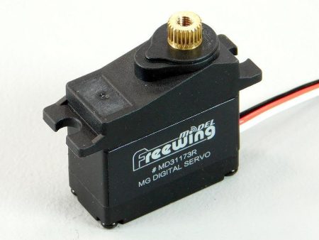 Freewing 17g Digital Hybrid Metal Gear Reverse Servo with 100mm (4 ) Lead Supply