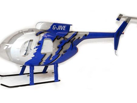 Roban MD-500E G-Jive Blue 500 Size Helicopter Scale Conversion - KIT Cheap