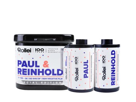 Rollei 100 Years - Paul & Reinhold - ISO 640 2-pack Discount