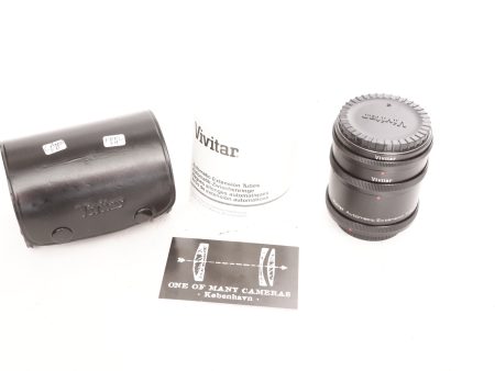 Vivitar Automatic Extension Tubes - For Canon FD FL Online now