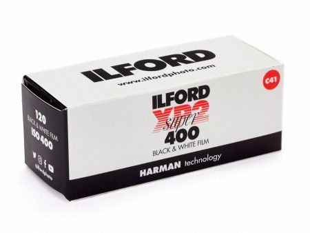 ILFORD XP2 400 120 BLACK AND WHITE  FRESH FILM (120) For Sale