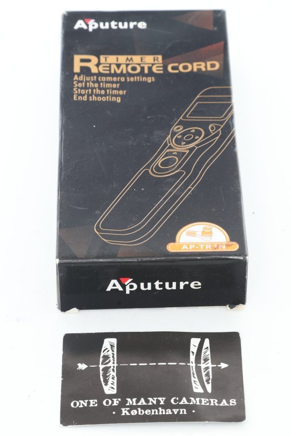 Aputure Remote Timer Cord AP-TR1N - New in box - For Nikon Fashion