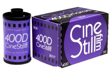 CINESTILL 400D DYNAMIC COLORED 35MM FRESH FILM (135) Cheap