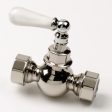 2-Way 3 4  Shut Off with Standard Ceramic Lever Hot on Sale