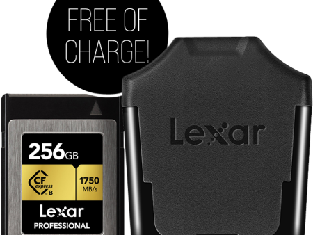 Lexar CFexpress 256GB with cardreader FOC Online Hot Sale