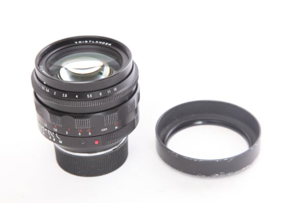 Voigtlander 50mm f1.1 Nokton with Hood - Leica M Online