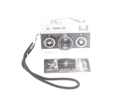 Rollei 35 with 40mm f3.5 Tessar - serviced January 2025 For Sale