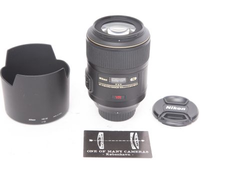 Nikon 105mm f2.8 AF-S VR Micro-Nikkor G IF-ED N VR with hood HB-38 For Cheap