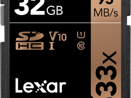 LEXAR 32GB 633X PROF. SDXC UHS-1 Online Sale